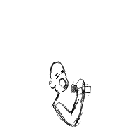 singing in shower drawing by lucida_altruist in Artbitrator