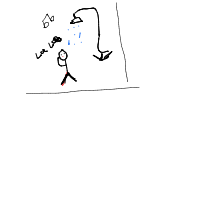 singing in shower drawing by thisisme in Artbitrator
