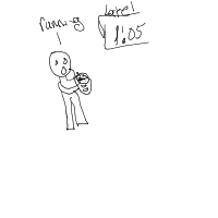 running late drawing by thisisme in Artbitrator