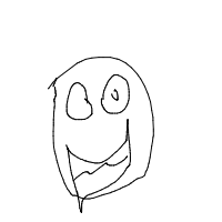 happy face drawing by guest-n16leo65q in Artbitrator