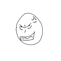 angry face drawing by guest-n16leo65q in Artbitrator