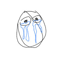 crying drawing by guest-n16leo65q in Artbitrator