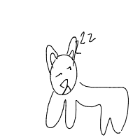 sleeping cat drawing by guest-1i1v8cbfd in Artbitrator