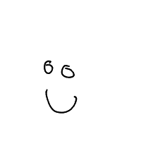 happy face drawing by burcules in Artbitrator