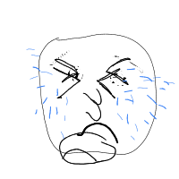 crying drawing by burcules in Artbitrator