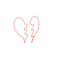 broken heart drawing by aroogyula in Artbitrator