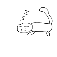 sleeping cat drawing by guest-gqp584658 in Artbitrator