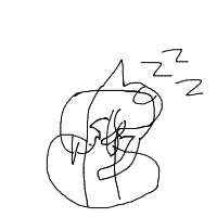 sleeping cat drawing by guest-ztifbul7i in Artbitrator