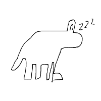 sleepy dog drawing by guest-ztifbul7i in Artbitrator