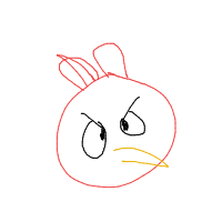 angry bird drawing by guest-ztifbul7i in Artbitrator