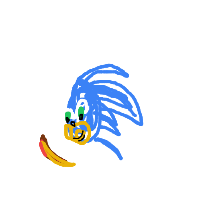 Sonic the hedghog with chilli dog drawing by player-tx5ninwzt in Artbitrator