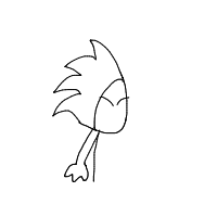 sonic drawing by sugarcubes in Artbitrator