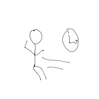 running late drawing by aroogyula in Artbitrator