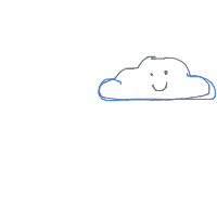 cloud with face drawing by guest-ecemuqgdg in Artbitrator