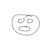 surprised face drawing by guest-9dznx2kqe in Artbitrator