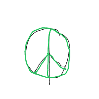 peace drawing by guest-jhij8rmgh in Artbitrator