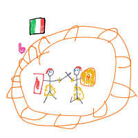 colosseum battle drawing by mattycass95 in Artbitrator