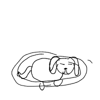 sleepy dog drawing by guest-yjbcg9r1g in Artbitrator