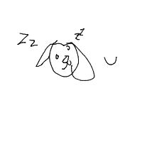 sleepy dog drawing by guest-l7w04csoo in Artbitrator
