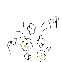 popcorn popping drawing by guest-znwjvwj3v in Artbitrator