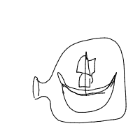 ship in bottle drawing by guest-znwjvwj3v in Artbitrator