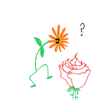 flower dancing drawing by guest-wblvmmkj5 in Artbitrator