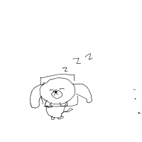 sleepy dog drawing by guest-qo69et54r in Artbitrator