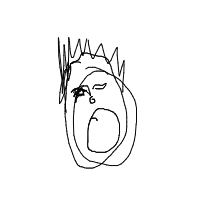 yawning drawing by guest-2pc2bq99v in Artbitrator