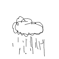 rain cloud drawing by guest-2pc2bq99v in Artbitrator