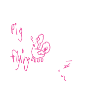 when pigs fly drawing by guest-u7vgleg85 in Artbitrator