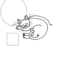 sleeping cat drawing by guest-qflylpnql in Artbitrator