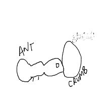 ant carrying giant crumb drawing by guest-x717ah9e3 in Artbitrator