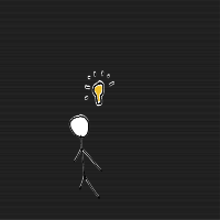 light bulb moment drawing by guest-x717ah9e3 in Artbitrator