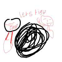 epic boss battle drawing by guest-507hxe2va in Artbitrator