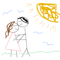 Paint Your Partner drawing by sophy in Artbitrator