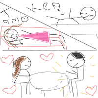 Paint Your Partner drawing by sophy in Artbitrator