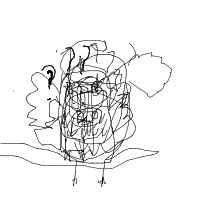 confused owl drawing by guest-7krilaiex in Artbitrator