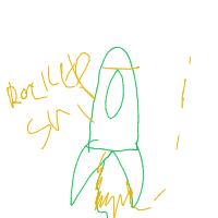 rocket ship drawing by guest-8sjgvyoci in Artbitrator