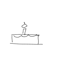 birthday cake drawing by guest-9hro2opom in Artbitrator