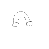 rainbow drawing by impicklerick293 in Artbitrator