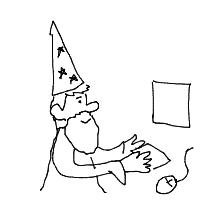 wizard at tech startup drawing by guest-gu826pulw in Artbitrator