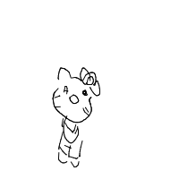 hello kitty drawing by guest-h3mu3yjnc in Artbitrator