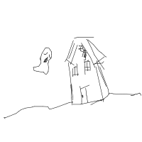 haunted house drawing by guest-5fniyhjqe in Artbitrator