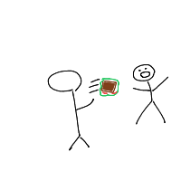throwing food drawing by guest-xwu7h8vsq in Artbitrator