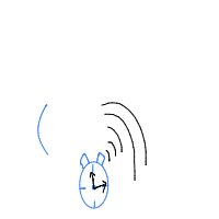 alarm clock ringing drawing by guest-pot6p9zw6 in Artbitrator