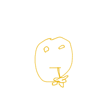 thinking face drawing by sally in Artbitrator