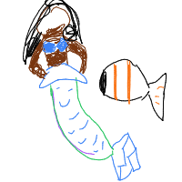 mermaid drawing by player-ppa6f29b5 in Artbitrator