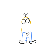 minion drawing by connorh43 in Artbitrator