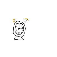alarm clock ringing drawing by guest-yi89yczpz in Artbitrator