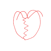 broken heart drawing by guest-9bm3g0j3g in Artbitrator